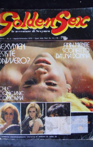 GOLDEN SEX 5 1973 FOTOROMANZO Rivista Erotica Vintage per soli adulti   [SIT9]