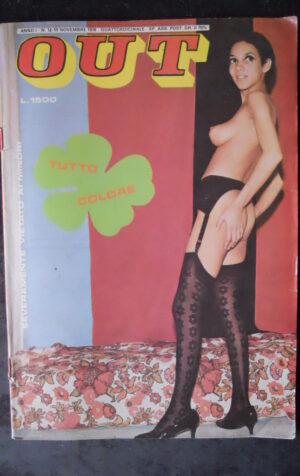 OUT 12 1976 Rivista Erotica Vintage per soli adulti   [SIT9]