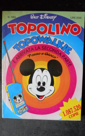 TOPOLINO 1964 Disney [Q53]