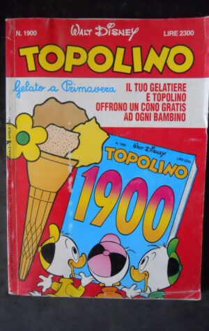 TOPOLINO 1900 Disney [Q12]