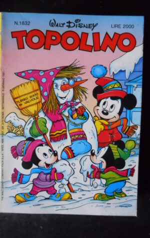 TOPOLINO 1832 Disney [H018]