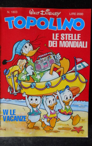 TOPOLINO 1803 Disney [H018]