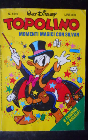 TOPOLINO 1416 con Figurine Disney [H019]