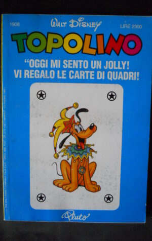 TOPOLINO 1908 Disney [G991]