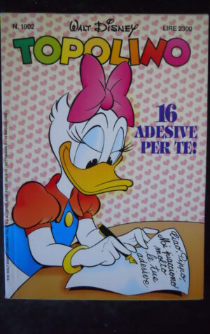 TOPOLINO 1902 con figurine Disney [H052]