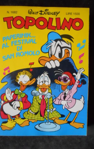 TOPOLINO 1682 Disney [G734F]