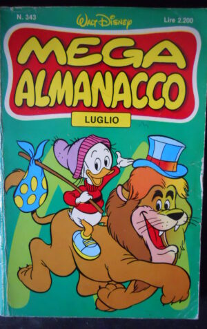 MEGA ALMANACCO 343 Disney [G920]