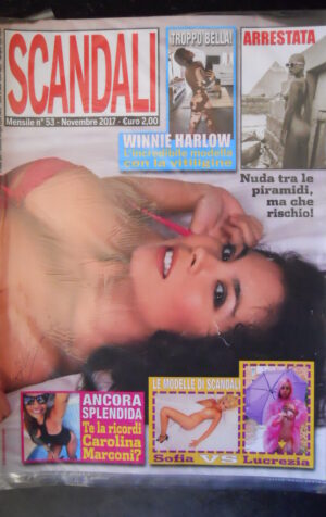 SCANDALI 53 2017 Justine Mattera Belen Rodriguez   [SIT13] 