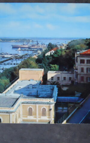 Cartolina TARANTO STAZIONE TORPEDINIERA 1973 [AFZ]