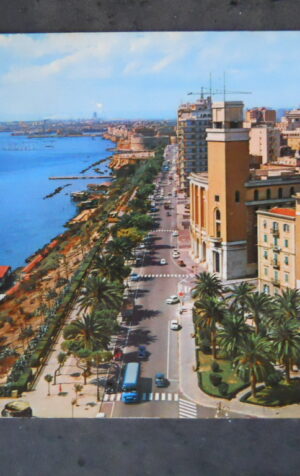 Cartolina TARANTO LUNGOMARE VITTORIO EMANUELE 1966 [AFZ]