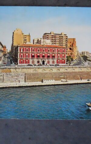 Cartolina TARANTO PIAZZA DELL’AMMIRAGLIATO ANNI 70 [AFZ]