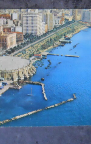 Cartolina TARANTO LUNGOMARE VEDUTA AEREA ANNI 70 [AFZ]