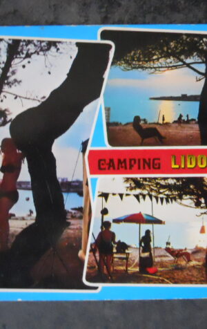 Cartolina TARANTO PULSANO CAMPING LIDO SILVANA ANNI 70 [AFZ]