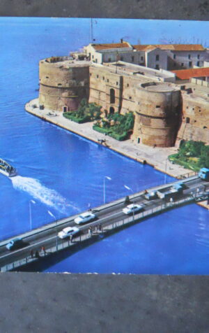 Cartolina TARANTO PONTE GIREVOLE E CANALE NAVIGABILE 1970 [AFZ]
