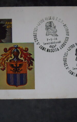 ANNULLO FILATELICO LUDOVICO ARIOSTO 1974  [AFZ]