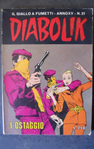 DIABOLIK anno XV N°21 [MV19A]