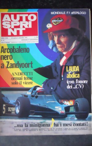AUTOSPRINT 35 1978 NIKI LAUDA [G586A]