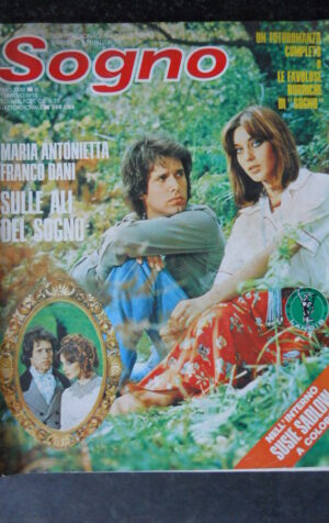 SOGNO 2 1978 CON FOTO SUSIE SADLOW RIVISTA DI FOTOROMANZI EDIZIONE LANCIO [JS25]