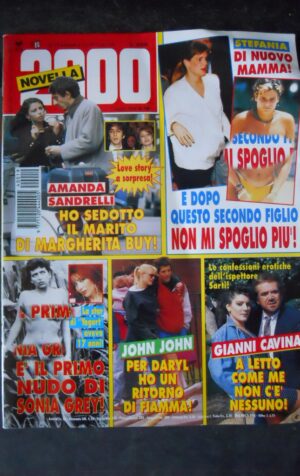 NOVELLA 2000 19 1994 SERGIO RUBINI STEPHANIE MONACO BROOKE SHIELDS AGASSI [JS11]