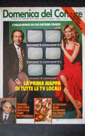 DOMENICA DEL CORRIERE 11 1979 ANNAMARIA RIZZOLI MIKE BONGIORNO DALIDA [JS5]