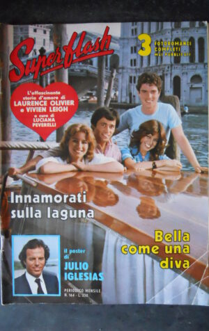 SUPERFLASH 164 1981 POSTER JULIO IGLESIAS – LAURENCE OLIVIER VIVIEN LEIGH [G891]