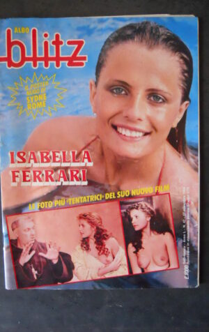 BLITZ 47 1984 ISABELLA FERRARI SABRINA SIANI – CON POSTER SYDNER ROME [SIT16]