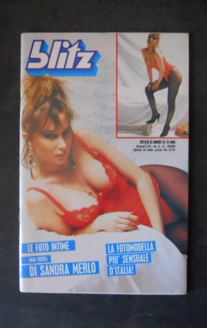 BLITZ 2 1990 LUANA PERDON RIVISTA EROTICA [SIT16]