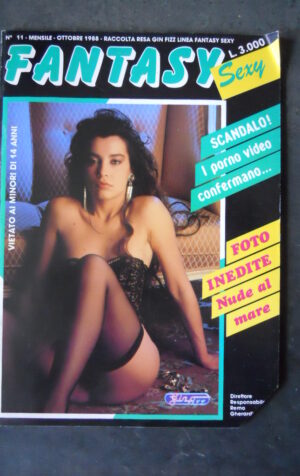 FANTASY 11 1987 – RACCOLTA DELLA RIVISTE EROTICA GIN FIZZ  [SIT16]