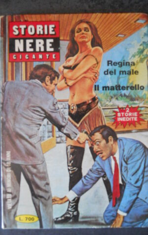 STORIE NERE GIGANTE 3 1978 FUMETTO EROTICO EDIZIONI PUBLISTRIP [SIT13]