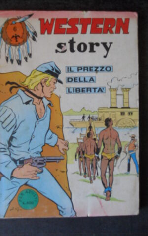 WESTERN STORY N°6 1975 FUMETTO EROTICO EDIZIONI FUORIO VIANO [SIT11]