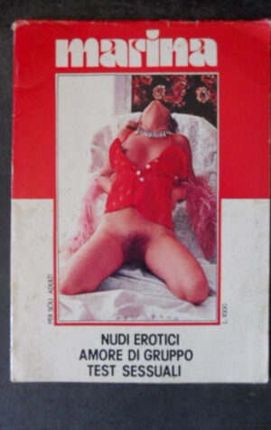 MARINA NUDI EROTICI SUPPL. LE NOVELLE EROTICHE DEL MESE N°2 1977 EDIZIONI EDIGAMMA [SIT10]