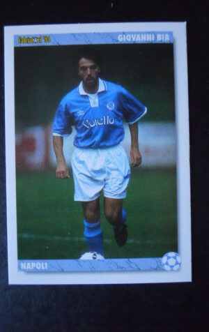 FIGURINA CARD CALCIATORI CALCIO 1994 AIC JOKER NAPOLI #185 GIOVANNI BIA [AF2]