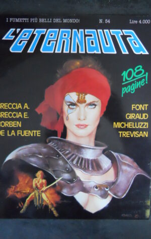 ETERNAUTA 54 1987 BRECCIA A. BRECCIA E. RIVISTA FUMETTI [G128H]