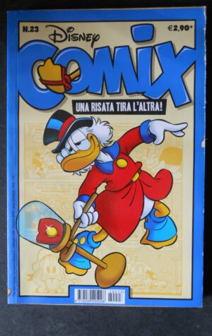 DISNEY COMIX 23 UNA RISATA TIRA L’ALTRA DISNEY [MZ1]