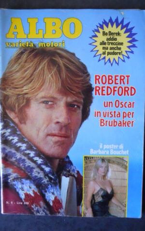 ALBO VARIETA 6 1981 ROBERT REDFORD BO DEREK MICHAEL COBY [TR3]