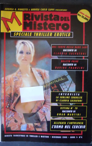 RIVISTA DEL MISTERO 4 2000 CLAUDIA SALVATORI  [TR3]