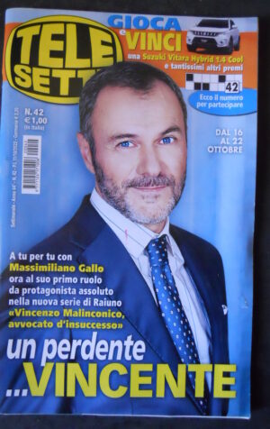 TELESETTE 42 2022 MASSIMILIANO GALLO MIA CERAN LUDOVICA NASTI [P38]