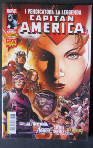 I VENDICATORI LA LEGGENDA 8 2011 CAPITAN AMERICA MARVEL PANINI [G99N6]