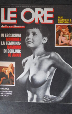 LE ORE 44 1971 RIVISTA EROTICA – RARI PRIMI NUMERI  [SIT17]