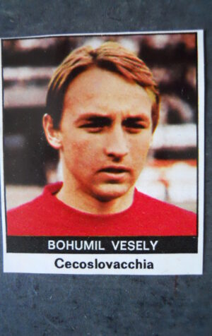 FIGURINA RADIOCORRIERE TV MEXICO 70 CECOSLOVACCHIA BOHUMIL VESELY [AF3]