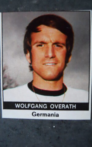 FIGURINA RADIOCORRIERE TV MEXICO 70 GERMANIA WOLFGANG OVERATH [AF3]