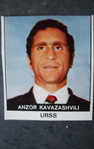 FIGURINA RADIOCORRIERE TV MEXICO 70 URSS ANZOR KAVAZASHVILI [AF3]