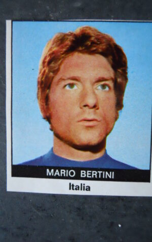 FIGURINA RADIOCORRIERE TV MEXICO 70 ITALIA MARIO BERTINI [AF3]