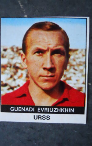 FIGURINA RADIOCORRIERE TV MEXICO 70 URSS GUENADI EVRIUZHKHIN [AF3]