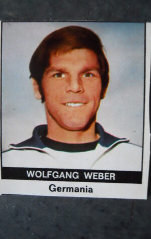 FIGURINA RADIOCORRIERE TV MEXICO 70 GERMANIA WOLFGANG WEBER [AF3]