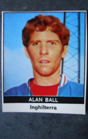 FIGURINA RADIOCORRIERE TV MEXICO 70 INGHILTERRA ALAN BALL [AF3]