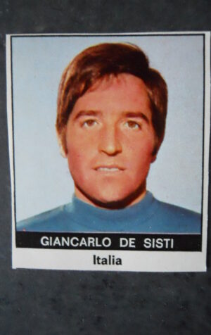 FIGURINA RADIOCORRIERE TV MEXICO 70 ITALIA GIANCARLO DE SISTI [AF3]