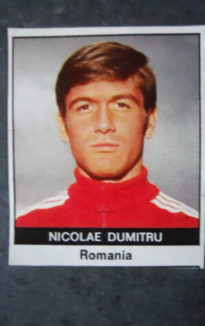 FIGURINA RADIOCORRIERE TV MEXICO 70 ROMANIA NICOLAE DUMITRU [AF3]