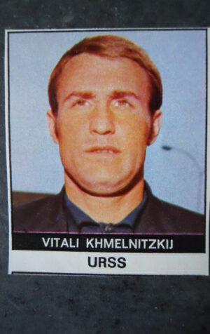 FIGURINA RADIOCORRIERE TV MEXICO 70 URSS VITALI KHMELNITZKIJ [AF3]