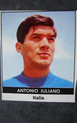 FIGURINA RADIOCORRIERE TV MEXICO 70 ITALIA ANTONIO JULIANO [AF3]